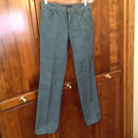 NWOT MARC JACOBS XS BLUE DENIM 2 PIECE PANTSUIT - Picture 5 of 6